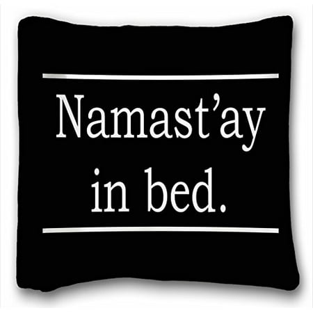 Namaste in 2025 bed pillow cases