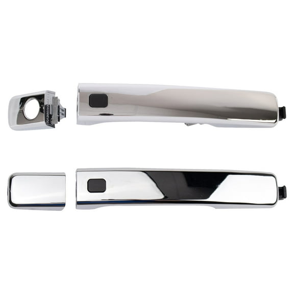 TRQ Left and Right Exterior Door Handle Set Fits 2014-2019 Kia Soul DHA31314