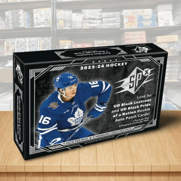 2023-24 Upper Deck SPX Hockey Hobby Box - Look for Bedard Rookies!