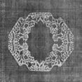 thumbnail image 1 of Ahgly Company Indoor Square Oriental Gray Industrial Area Rugs, 8' Square, 1 of 4