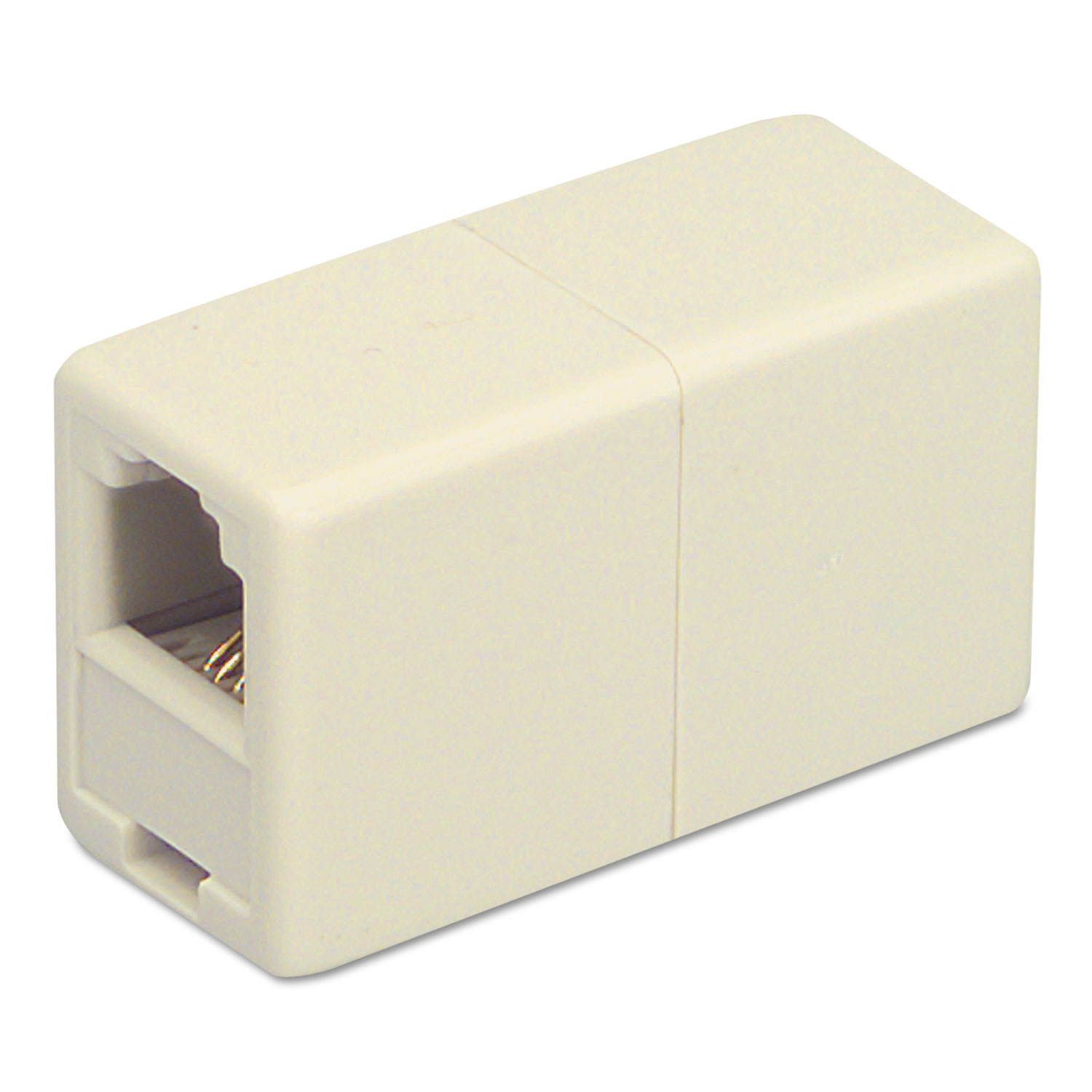 Telephone Cord Coupler, Ivory