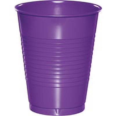 Party Central Solid Hot and Cold Disposable Drinking Party Tumbler Cups - 16 oz. - Club Pack of 240