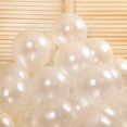 thumbnail image 1 of 10/20/30/50 Uds. Globos de látex perlado de 10 pulgadas y 1,5g para fiesta de cumpleaños, bodas, adornos navideños, Globos para niños, Globos de aire Tan Jianjun unisex, 1 of 2