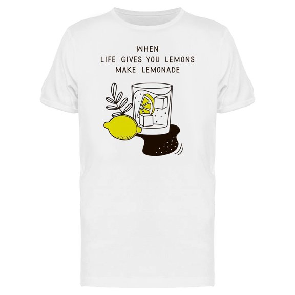 When Life Gives You Lemons Funny Tee Men's -Image by Shutterstock