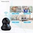 thumbnail image 4 of Litokam Indoor Security Camera, Baby Monitors, Smart Home Camera Wireless WiFi, Surveillance Baby/Pet, Two-Way Audio, Night Vision Video, 4 of 7