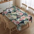 thumbnail image 4 of Pioneer Flower Rectangle Tablecloth 60"x84",Waterproof Polyester Rectangle Table Cloth, Wipeable Spillproof Polyester Tablecloth for Dining, Camping, Indoor and Outdoor, 4 of 5