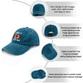 thumbnail image 4 of Canada Is Not For Hat Vintage Cotton Washed Baseball Caps Adjustable Dad Hat Crazy Funny Custom, 4 of 6