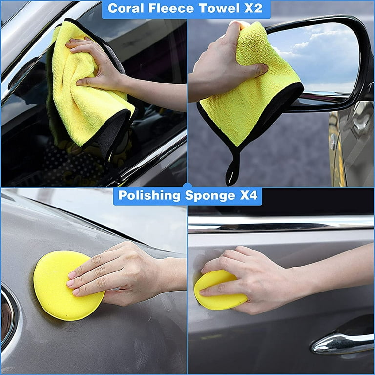 Car Washing Cleaning Kit Tools Car Wash Equipment Seven in One Car Wash  Mitt Auto Cleaner Duster Vehicle Squeegee Microfiber Rag Cleaning  Accessories Esg13053 - China Car Wash Kit, Car Washing Kit