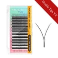 thumbnail image 1 of NAGARAKU YY Forme Double/trois Pointes Fendues Triple Top Extensions de Cils Entrelacés, 1 of 5
