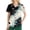 01-Black, variant on Maternity Scrubs for Nurses,Stretchy Scrubs Tops for Women - 2-Pocket Short Sleeve V Neck Healthcare Uniform Top - White - XXXL