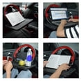 thumbnail image 4 of AUTOXBERT Escritorio con volante,  2 en 1 escritorio con volante, escritorio para computadora portátil para automóvil, bandeja para volante de automóvil, 4 of 8