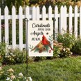 thumbnail image 3 of Sm:)e Northern Cardinal Christmas Garden Flag 12 x 18 Inch, Double-Sided Printing, Outdoor Welcome Decor for Yards, 3 of 7