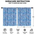thumbnail image 2 of Blackout Kids Curtains,Paisley Pattern Childrens Insulated Curtains Set Of 2,Bedroom Essentials,Toddler Room Decor 42"x54"(106x137cm), 2 of 4