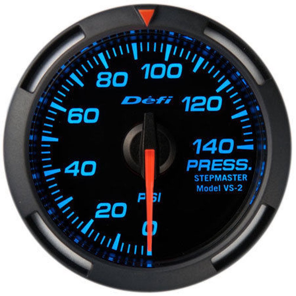 DEFI Blue Racer 52mm Fuel / Oil Pressure Gauge DF06601