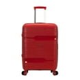 thumbnail image 3 of Rockland Luggage Linear 3 Piece Polypropylene Luggage Set, Red, 3 of 8