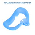 thumbnail image 3 of VR Silicone Face Cover For  Quest 2, Replacement Protective Face Cover Pad, Waterproof Thicken VR Facial Interface Bracket, 3 of 8
