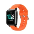 thumbnail image 1 of 19mm Solid Color Silicone Sports Sweat Proof Watch Strap With Fashionable Design And Easy Replacement Bracelet Men Mens Dive Men Solar Watch Quartz Dive Watch Men%27s+watches Altimeter for Men Women, 1 of 4