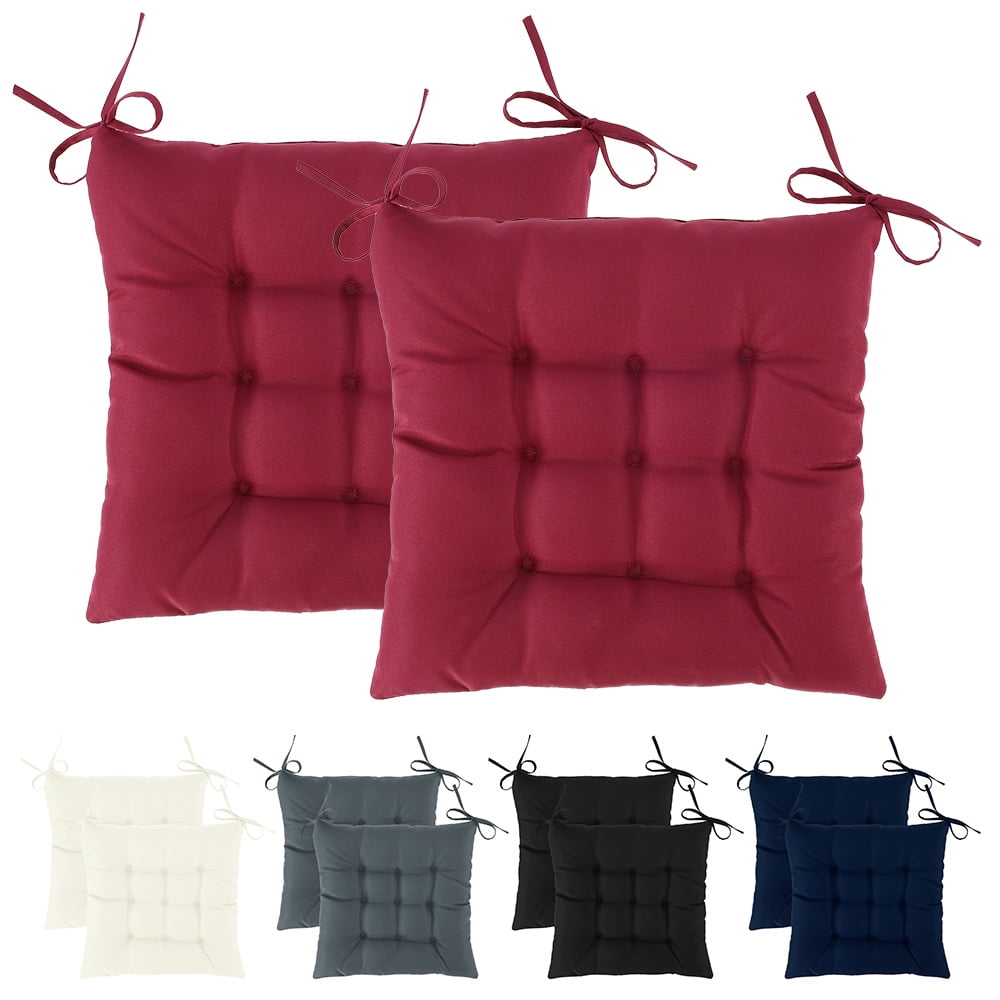 40x40cm Tie on Chair Cushion Pad Seat Patio Indoor Outdoor Garden Dining Kitchen 40x40cm Tie on Chair Cushion Pad Seat Patio Indoor Outdoor Garden Dining Kitchen