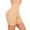 Beige, variant on Tummy Control Shapewear Shorts for Women High Waisted Body Shaper Panties Slip Shorts Under Dresses Thigh Slimmer （Black,Medium)