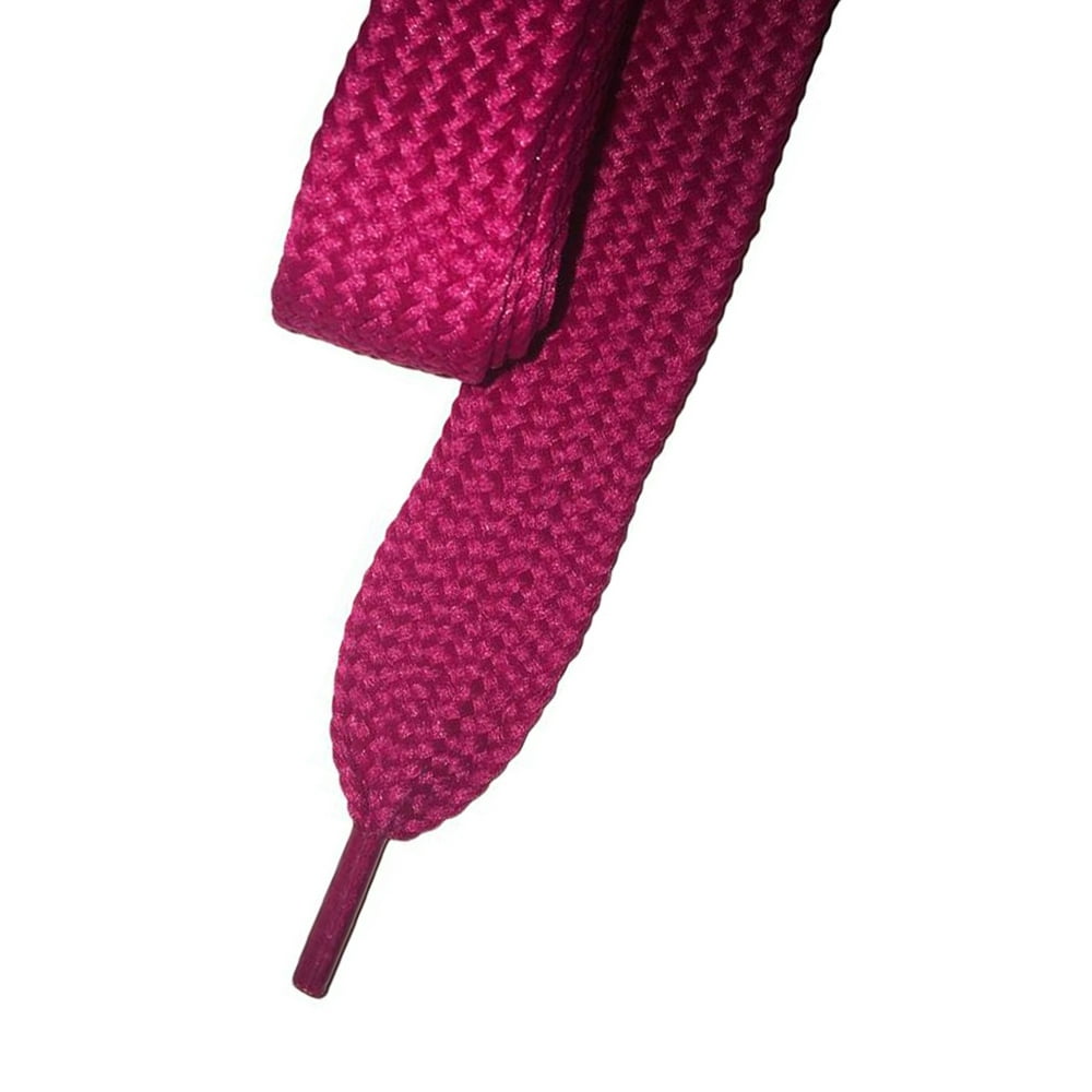 Hickory Brands Wide Shoe Laces Magenta Pink (54")