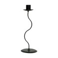 thumbnail image 1 of Candelabro cónico de hierro negro, decoración de escritorio, multifuncional, regalo de inauguración de la casa, elegante centro de mesa 88 x 24 cm, 1 of 9