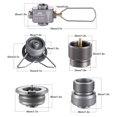 thumbnail image 2 of Adaptador Gas Saver Plus con adaptadores de gas para acampar Mochileros Senderismo Pesca CAMPINGMOON Adaptador, 2 of 7