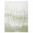 thumbnail image 7 of Abstract Mountain Flannel Blanket for Bed,Travel and Camping, Green Watercolor Gradient Peak Super Soft Cozy Blanket for All Seasons 30"x40", 7 of 7