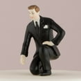 thumbnail image 4 of Weddingstar 7095 Groom  Lending a Hand  Mix & Match Cake Topper- Groom Only, 4 of 4