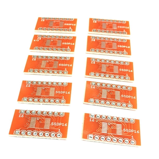 10Pcs licencia PCB Adaptadora SO//T/SOIC16 Terminales Kits De Instalación Eléctrica