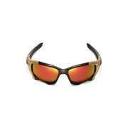 عدسات Walleva Polarized Ice Blue + Fire Red للنظارات الشمسية Oakley Pit BOSS II