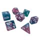 thumbnail image 3 of Juego de Dados poliédricos Zulema 7 piezas Estilo H acrílico, 3 of 7