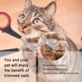 thumbnail image 4 of Professional Pet Cat Nail Clipper Stainless Steel Scissors for Animals Cats, 4 of 6