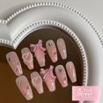 thumbnail image 1 of Sanrios-Juego de uñas Diy Kuromi My Melody, juego de uñas Y2K, Hello Kitty, dijes Kawaii, parche de uñas tridimensional hecho a mano, Anime, 1 of 4