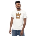 thumbnail image 5 of CROWN DOUBLE TAN Men's classic tee (White, XL), 5 of 6