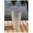 thumbnail image 3 of Acrylic Diamond Cut Hi-Ball - Clear 19 oz. Set of 4 Clear 19 oz., 3 of 4
