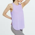 thumbnail image 4 of Sngxgn Womens Casual Summer Halter Neck Tank Tops Sleeveless Shirts Loose Fit Blouse(Purple,L), 4 of 9