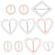 thumbnail image 3 of 10 Pcs Dress Corner Knot Alloy Buckles Practical Scarf Buckles (Mixed Style), 3 of 4