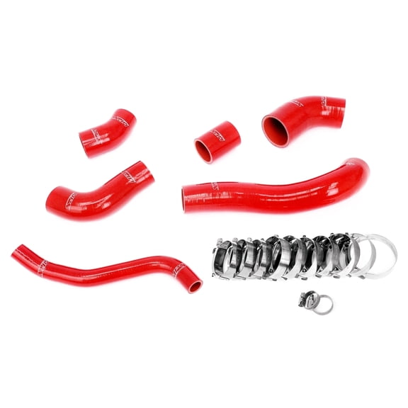 HPS Red Silicone Intercooler Hose Kit for 2019-2021 Hyundai Veloster 1.6L Turbo