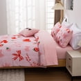 thumbnail image 4 of Btargot 6 Piece Bows Strawberry Twin Comforter Set for Girls Cute Princess Pink Bed-in-a-Bag, 4 of 11