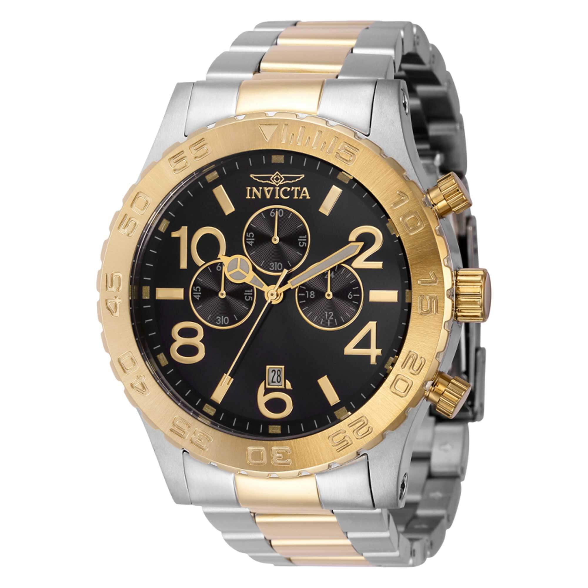 Invicta 45753 Speedway Quartz Chronograph Black Dial Men Watch