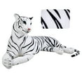 thumbnail image 4 of Giant Lifelike Tiger Stuffed Animal Plush Toy, 43"-67" Realistic Big Cat with Soft PP Cotton Fill, Detailed Stripes & Safe Stitching, Perfect Gift for Kids 3+ and Home Decor., 4 of 8