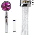 thumbnail image 1 of Ducha de alta presión con ahorro de agua, cabezal de ducha de alta presión con filtro e interruptor de pausa, cabezal de ducha turboalimentado de mano de fácil instalación con rotación de 360 grados, 1 of 6