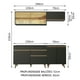 thumbnail image 4 of Madesa Gabinete de Cocina Integral Compacta 190 cm Reims Negro 01, 4 of 8