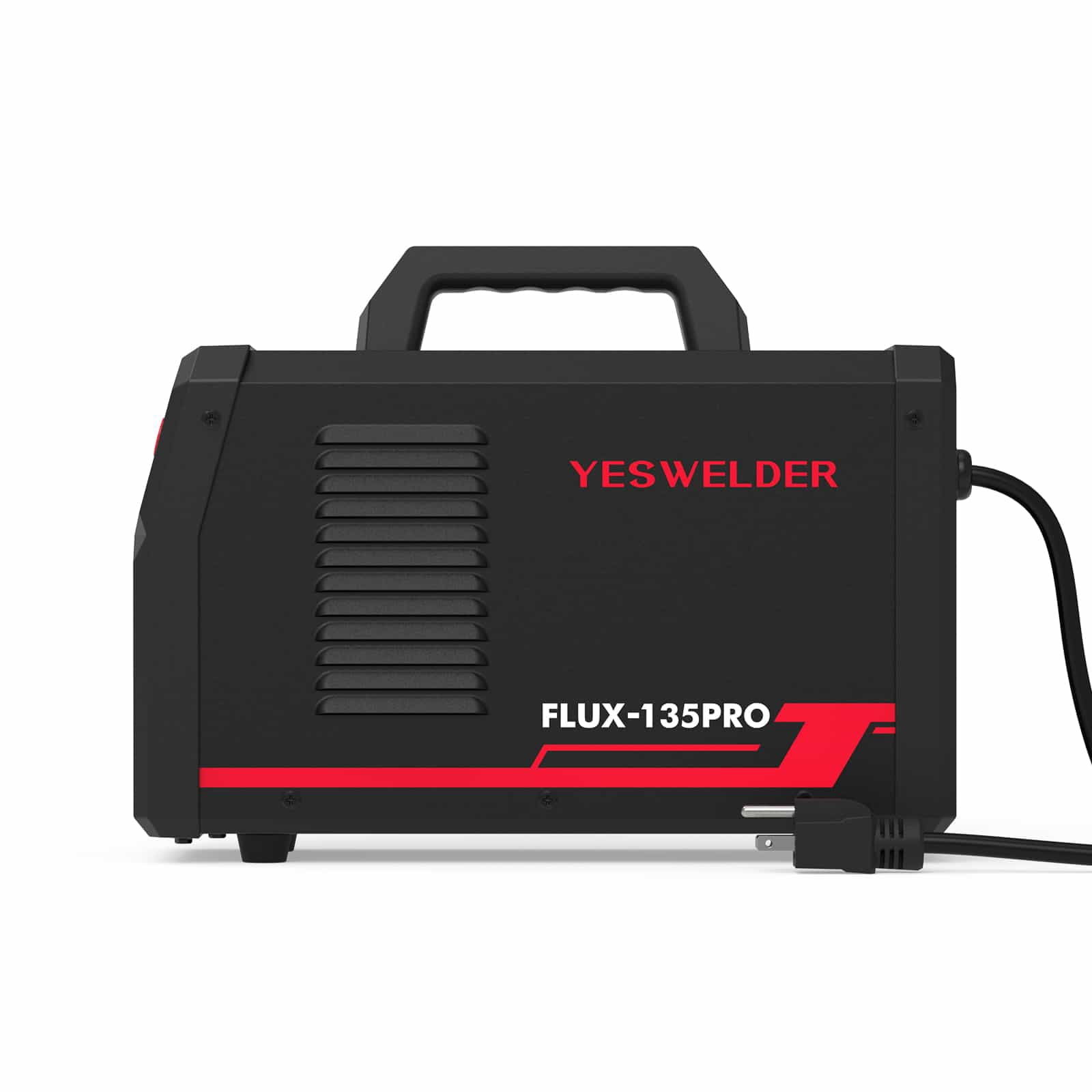 YesWelder 135A Flux-135 PRO Gasless Welder, 3-in-1 Portable Welding Machine with Digital Display