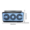 thumbnail image 2 of Solar Powered Dual Fan for Car, Suction & Blowing Integrated Car Exhaust Fan, USB Solar Dual Use Vehicle Circulating Fan for Auto Ventilation Odor Elimination, 2 of 10