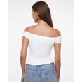thumbnail image 4 of Remera INLYRIC Inbarely Soft Hombros Descubiertos Blanco Nieve S, 4 of 5