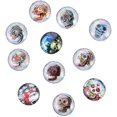 thumbnail image 1 of 11pcs Halloween Glass Refrigerator Magnet Stickers, Professional Creative Skeleton Patern Fridge Magnet Stickers for Refrigerator Kitchen Home, 1 of 8