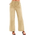 thumbnail image 2 of High Waist Casual Women Ankle Jeans Straight Leg Denim Pants, 2 of 6