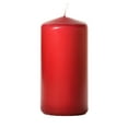 thumbnail image 1 of 6 Pcs, 3x6 Raspberry Pillar Candles Unscented 3 in. diameterx6 in. tall, 1 of 1