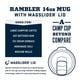 thumbnail image 2 of Taza YETI Rambler, apilable, 414 ml, con aislamiento al vacío, inoxidable, 2 of 8